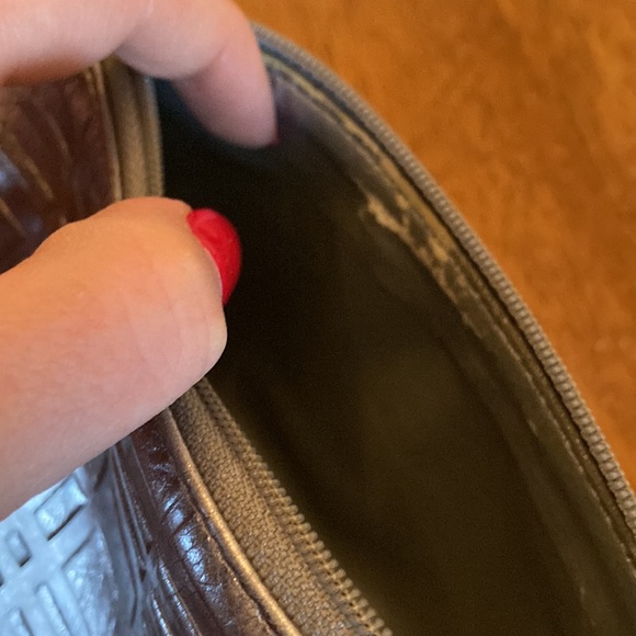 Burberry silver leather pouch - Picture 7 of 7